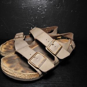 Birkenstock Milano 265 L10 M8 Buckle Leather Strap
